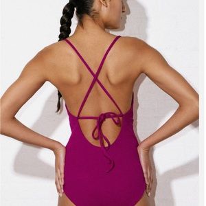Mara Hoffman Olympia Swimsuit Levante, S